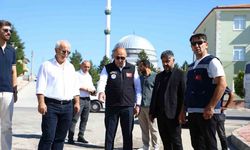 Başkan Arslan: "Alaca’da kilittaşı ve asfaltsız yol kalmayacak"