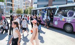 Çorum Belediyesi’nden 700 çocuğa lunapark sürprizi