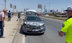 Çorum’da iki otomobil çarpıştı: 3 yaralı