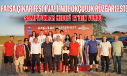 Fatsa Çınar Festivali’nde Okçuluk Rüzgârı Esti