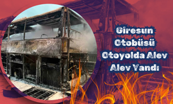 Giresun Otobüsü Otoyolda Alev Alev Yandı: Facia Son Anda Önledi