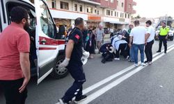 Gümüşhane’de koşarak karşıya geçen yaşlı kadına kamyonet çarptı