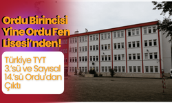 Ordu Birincisi Yine Ordu Fen Lisesi’nden!