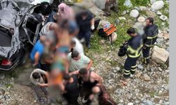 Rize’de iki araç çarpıştı: 1 ölü, 8 yaralı