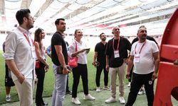 UEFA yetkilileri, Samsunspor’un stadını inceledi