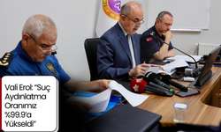 Vali Erol: “Suç Aydınlatma Oranımız %99.9’a Yükseldi”