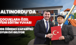 Altınordu’da Çocuklara Özel Yeni Eğitim Yuvası: 106 Öğrenci Kapasiteli Oyun Evi Geliyor
