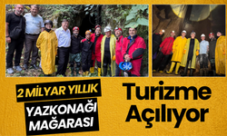 2 Milyar Yıllık Yazkonağı Mağarası Turizme Açılıyor