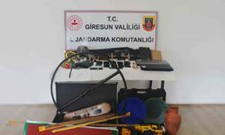 Giresun merkezli tarihi eser kaçakçılığı operasyonunda 3 kişi tutuklandı