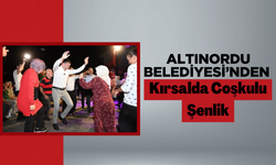 Altınordu Belediyesi’nden Kırsalda Coşkulu Şenlik