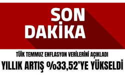 TÜİK Temmuz Enflasyon Verilerini Açıkladı: Yıllık Artış %33,52’ye Yükseldi