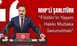 MHP’li Şanlıtürk: “Filistin’in Yaşam Hakkı Mutlaka Savunulmalı”