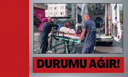 Ordu’da Kaldırımda Bekleyen Yaşlı Kadına Araç Çarptı!