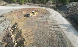 Çomar Barajında 2. etap yol genişletme çalışmaları başladı