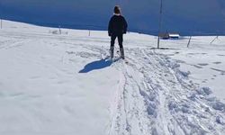 Kayak merkezi olmayan Giresun’da kayak sezonu Eğribel’de açıldı