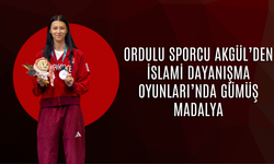 Ordulu Sporcu Akgül’den İslami Dayanışma Oyunları’nda Gümüş Madalya
