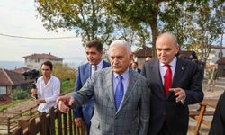 Son Başbakan Binali Yıldırım Konuralp Antik kentini gezdi