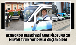 Altınordu Belediyesi Araç Filosunu 20 Milyon TL’lik Yatırımla Güçlendirdi