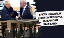 Bakan Uraloğlu Ordu’da Protokol Tarafından Karşılandı