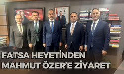 Fatsa Heyetinden Mahmut Özer’e Ziyaret