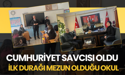 Cumhuriyet Savcısı Oldu, İlk Durağı Mezun Olduğu Okul
