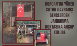 Korgan’da Yürek Isıtan Davranış: Gençlerden Jandarma Noktasına Ahşap Kulübe