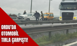Ordu’da Otomobil Tırla Çarpıştı!