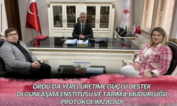 Ordu’da Yerel Üretime Güçlü Destek