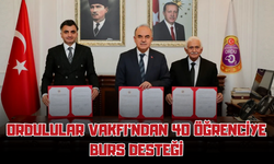 Ordulular Vakfı’ndan 40 Öğrenciye Burs Desteği