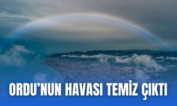 Ordu’nun Havası Temiz Çıktı
