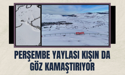 Perşembe Yaylası Kışın da Göz Kamaştırıyor