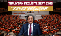 Torun’dan Meclis’te Sert Çıkış: “Ordu Tarımı Çöküşün Eşiğinde”