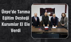 Ünye’de Tarıma Eğitim Desteği: Kurumlar El Ele Verdi