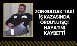 Zonguldak’taki İş Kazasında Ordu’lu İşçi Hayatını Kaybetti