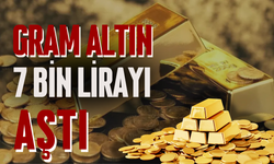 Gram Altın 7 Bin Lirayı Aştı