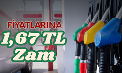 Benzin Fiyatlarına 1,67 TL Zam