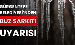 Gürgentepe Belediyesi’nden Buz Sarkıtı Uyarısı
