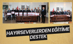 Hayırseverlerden Eğitime Destek