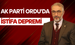 AK Parti Perşembe İlçe Başkanı Şükür Özdemir İstifa Etti