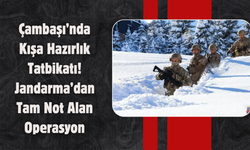 Çambaşı’nda Kışa Hazırlık Tatbikatı: Jandarma’dan Tam Not Alan Operasyon