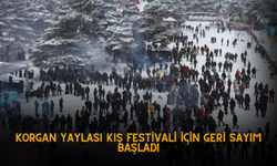Korgan Yaylası Kış Festivali İçin Geri Sayım Başladı