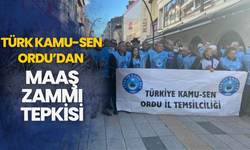 Türk Kamu-Sen Ordu’dan Maaş Zammı Tepkisi