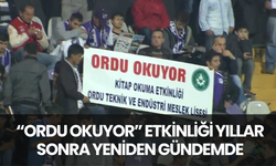 “Ordu Okuyor” Etkinliği Yıllar Sonra Yeniden Gündemde