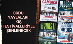 Ordu Yaylaları Kış Festivalleriyle Şenlenecek