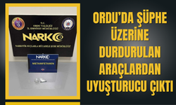 Ordu’da Şüphe Üzerine Durdurulan Araçlardan Uyuşturucu Çıktı