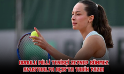 Ordulu Milli Tenisçi Zeynep Sönmez Avustralya Açık’ta Tarih Yazdı