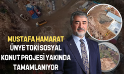 Ünye TOKİ Sosyal Konut Projesi Yakında Tamamlanıyor