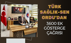 Türk Sağlık-Sen Ordu’dan 3600 Ek Gösterge Çağrısı