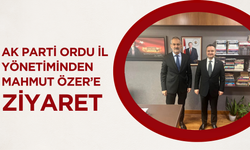 AK Parti Ordu İl Yönetiminden Mahmut Özer’e Ziyaret