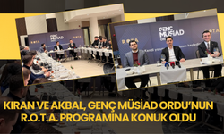 Kıran ve Akbal, Genç MÜSİAD Ordu’nun R.O.T.A. Programına Konuk Oldu